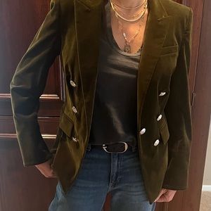 Veronica Beard velvet blaser